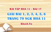 Bài tập Silic, hợp chất của Silic: Giải bài tập 1, 2, 3, 4, 5, 6 trang 79 SGK Hoá 11 bài 17